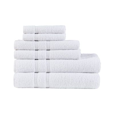 Gracie Mills Kairos 500 GSM 6-Piece Turkish Cotton Towel Set