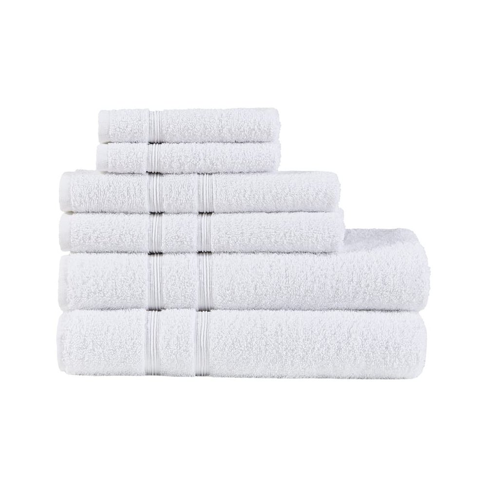 Gracie Mills Kairos 500 GSM 6-Piece Turkish Cotton Towel Set
