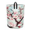 Cherry Blossom Branches Large Laundry Hamper Foldable Waterproof Dirty Clothes Basket Dorm Clean Laundry Baskets view 1