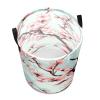 Cherry Blossom Branches Large Laundry Hamper Foldable Waterproof Dirty Clothes Basket Dorm Clean Laundry Baskets view 4