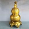 AMGPRO Brass Gourd Home Porch Wine Cabinet Decorations, Attract Wealth and Good Luck, high-end Gifts, view 2