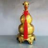 AMGPRO Brass Gourd Home Porch Wine Cabinet Decorations, Attract Wealth and Good Luck, high-end Gifts, view 4