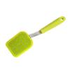 Gatuida 2pcs Multi-Function Silicone Scrubber for Dish and Bowl Food-Grade Resistant Space-Saving Kitchen Tool Comfortable Handle Easy to Green view 3