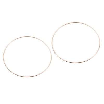 MAGICLULU 2pcs DIY Dream Catcher Ring Boho Dream Catcher Accessory Wall Hanging Macrame Hoop