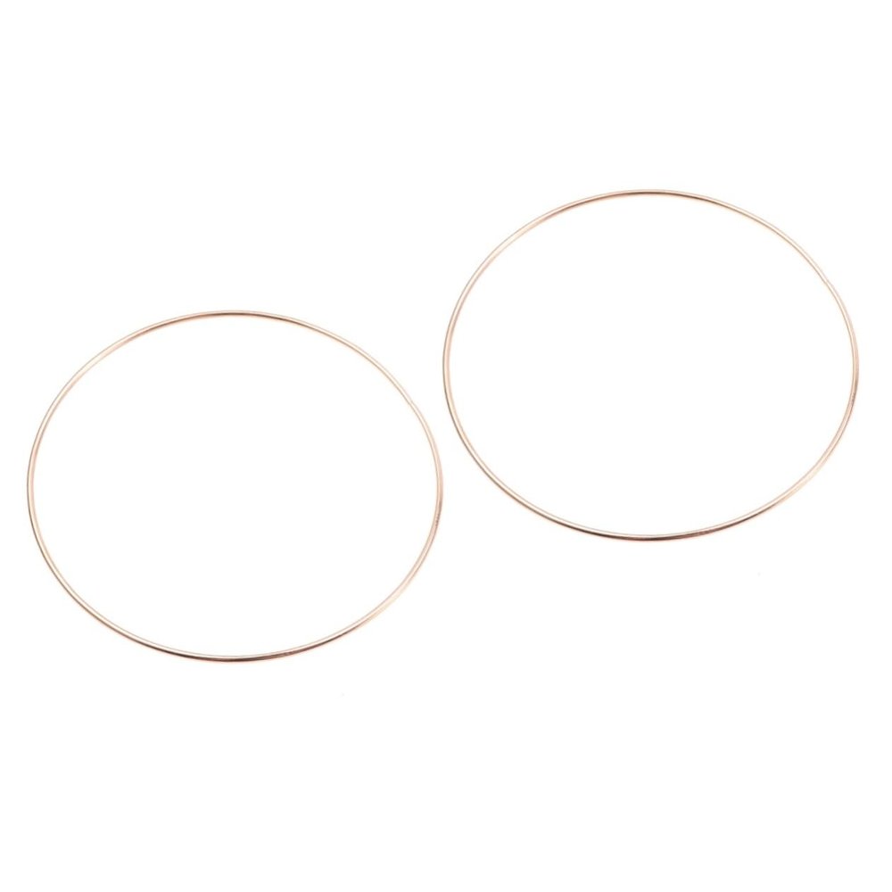 MAGICLULU 2pcs DIY Dream Catcher Ring Boho Dream Catcher Accessory Wall Hanging Macrame Hoop