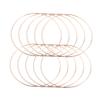 MAGICLULU 2pcs DIY Dream Catcher Ring Boho Dream Catcher Accessory Wall Hanging Macrame Hoop view 4