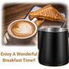 Milk Frothing Pitcher, 350ml/600ml (12oz/20oz) Milk Frother Cup Stainless Steel Jug Steaming Pitcher, Milk Coffee Cappuccino Latte Art Barista Steam Pitchers Milk Jug Cup with Decorating Pen view 2