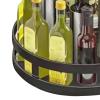 Tyenaza Kitchen Spice Holder, Rotating Kitchen Storage Tray 360 Degreee Rotatable Spice Organizer Bin Carbon Steel Spice Rack for Household view 2