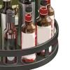 Tyenaza Kitchen Spice Holder, Rotating Kitchen Storage Tray 360 Degreee Rotatable Spice Organizer Bin Carbon Steel Spice Rack for Household view 4