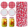 PRETYZOOM 40pcs Mason Jar Lids 2.4" Screw Canning Lids Regular Open Mouth Metal Caps for Canning Jars Jam Jelly Bottles Food Storage view 1
