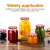 PRETYZOOM 40pcs Mason Jar Lids 2.4" Screw Canning Lids Regular Open Mouth Metal Caps for Canning Jars Jam Jelly Bottles Food Storage view 4