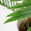 Artificial Tree in White and Navy Herringbone Pattern Planter, Fake Areca Tropical Palm Silk Tree for Indoor and Outdoor Home Decoration - 57" Overall Tall (Plant Pot Plus Tree) view 4