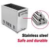 RESKIU Cheese Hot Dogs Sticks Frying Machine, 21L Stainless Steel Cheese Hot Dog Stick Machine,LPG Gas Deep Fryers for Kitchen Restaurant Snack Bar Canteen Home view 4