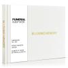EBEGEE Funeral Guest Book Linen Cover Celebration of Life Memorial view 1