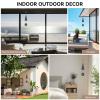 Gsycle Wind Chimes, Iron Triangle Wind Bell North Country Wind Bells with Compass for Door Porch Garden Decorations Lawn Ornaments view 4