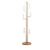 VIRIVI Simple Coat Rack Metal Stand-Way Furniture Best for Hanging Up Jacket,Purse,Hand-Bag,Cloth,Hat (Gold) view 1