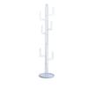VIRIVI Simple Coat Rack Metal Stand-Way Furniture Best for Hanging Up Jacket,Purse,Hand-Bag,Cloth,Hat (White) view 1
