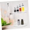 DECHOUS 1pc Multi-purpose Kitchen Storage Holder Double-layer Spice Jar Makeup Organizer Rack for Countertop Design for Easy Access Kitchen Bathroom Vanity view 4