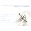 RXMORI 12 Pairs Magnetic Curtain Button,Curtain Light Leakage Prevention Magnetic Button, Shower Drapery Magnetic Button Weights for Home,Bedroom,Office(17 mm) view 4