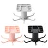 FELTECHELECTR Rotatable 6-Hook Wall Mount Organizer for Kitchen and Bathroom Ceiling Storage No Drilling Needed Space Saving view 1