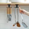 FELTECHELECTR Rotatable 6-Hook Wall Mount Organizer for Kitchen and Bathroom Ceiling Storage No Drilling Needed Space Saving view 4