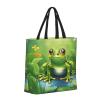 SSIMOO Cartoon Frog 1 Stylish Zipper Shopping Bags,Shoulder Bag,The Perfect Blend Of Style And Convenience view 2
