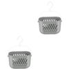Zerodeko 2pcs Hanging Storage Basket Wall Drainer Rack over The Door Organizer Kitchen Storage Containers Baskets for Organizing view 1