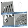 Zerodeko 2pcs Hanging Storage Basket Wall Drainer Rack over The Door Organizer Kitchen Storage Containers Baskets for Organizing view 3