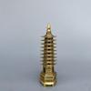 AMGPRO Brass Nine-Story Cultural Tower, Study Office Decorations, Feng Shui Supplies, view 3