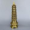 AMGPRO Brass Nine-Story Cultural Tower, Study Office Decorations, Feng Shui Supplies, view 4
