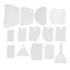 DECHOUS 18pcs Flexible Cake Scraper Set Baking Accessories for Icing Frosting Easy to Use Clean Essential Kitchen Gadget view 1