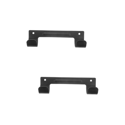 MAGICLULU 2pcs Wall Mount Ironing Board Holder Steel Eva Material Removable Hooks