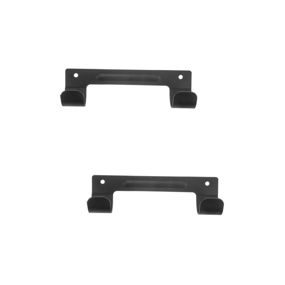 MAGICLULU 2pcs Wall Mount Ironing Board Holder Steel Eva Material Removable Hooks
