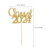ABOOFAN 15pcs Graduation Cupcake Toppers Class of Cake Picks Fun Decoration for Graduation Parties Versatile Dessert Picks for Cakes Fruits and More view 2