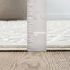 Abani Cream Area Rug for Living Room, Bedroom - Pebble Pattern - 8 x 10 - Durable & Easy to Clean view 2