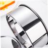 Ciieeo 3pcs Stainless Steel Cake Molds Round Rectangle Baking Molds for Home Kitchen Use for Cakes Muffins and Desserts and Easy to view 3