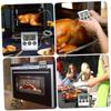 Ciieeo 1set Kitchen Food Thermometer Accurate Baking Meat Thermometer Clip for BBQ and Oven for Cooking Enthusiasts Simple Design for Easy Measurement view 3