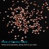PATIKIL 14000Pcs Wedding Table Scatter Confetti Crystals 3mm Acrylic Diamonds Vase Fillers Gems for Table Centerpiece Decorations Bridal Shower Party, Rose Gold view 3