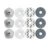 BsLong Mop Holder, Mop Pad, Compatible for Dreame W10/ W10 PRO, Vacuum Cleaner Parts (Color : 2pcs) view 2