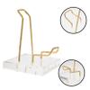 GOOHOCHY Versatile Display Stand Easel with Crystal Storage Tray Rock Holders Display Rack view 4
