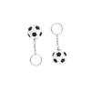 PRETYZOOM 3sets Football Key Chains Creative Metal Keyring Soccer Ball Keychains for Birthday 2pcs*3 view 3
