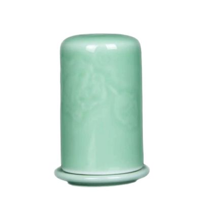 BNVXR Fashion Ceramic Toothpick Holder with Lid Toothpick Holders Container Green Toothpick Dispenser Thickening Toothpicks Container Chic