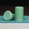 BNVXR Fashion Ceramic Toothpick Holder with Lid Toothpick Holders Container Green Toothpick Dispenser Thickening Toothpicks Container Chic view 3