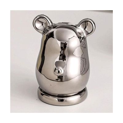 BNVXR Fashion Toothpick holder ceramic desktop bear toothpick dispenser cotton swab stick toothpick organizer reusable Chic