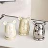 BNVXR Fashion Toothpick holder ceramic desktop bear toothpick dispenser cotton swab stick toothpick organizer reusable Chic view 3
