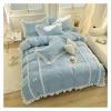 Zixmix Bedding Sets Lace Bow Duvet Cover Coverlet Sheet Girls Home Bedroom Bedding Sets,Bedding view 4