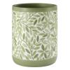 Avanti Linens - Wastebasket, Resin Accessories, Guest Bathroom Essentials (Stratford Collection, Green) view 1