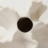 Hubceuo Coral Vase Nordic Art Container for Flower Pampas Grass Vase Living Room Tabletop Centerpieces Decor Creamy-White A High Guality view 2