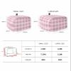 Lsrtoss Pink Checkered Toaster Cover 4 Slice, Large Kitchen Appliance Covers, Pink White Buffalo Plaid Toaster Oven Cover with Loop, Bread Machine Cover Polyester Dust Cover Protection view 3