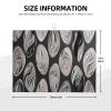 Dish Drying Mat for Kitchen Absorbent Drying Mat Heat Resistant Dish Drying Pad Abstract Black Silver Counter Dishes Drainer Mats Dish Drying Pad Non-Slip Coffee Mat for Sink Drainer (18" x 24") view 2